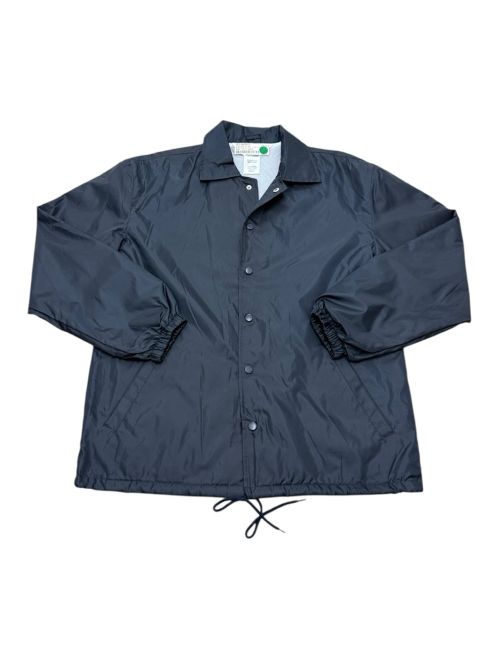 Men’s New Star Black Vinyl Jacket – Blank / Minimal